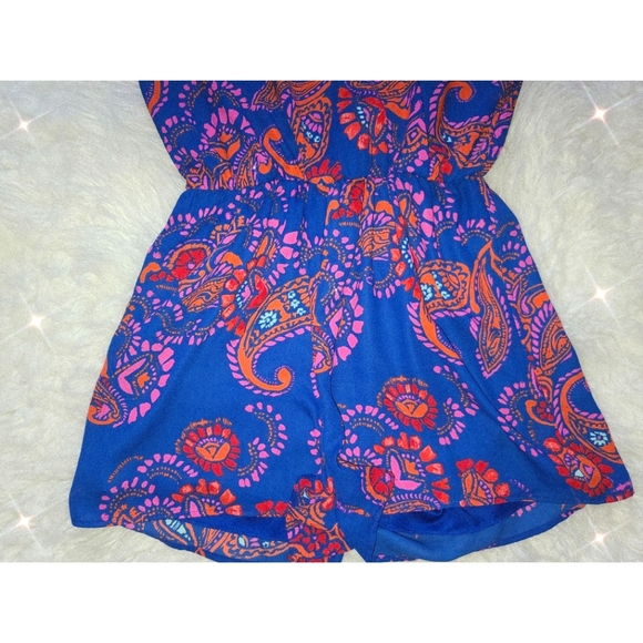 𐙚⋆˚✿˖° Everly Paisley Romper 𐙚⋆˚✿˖° - Picture 6 of 8